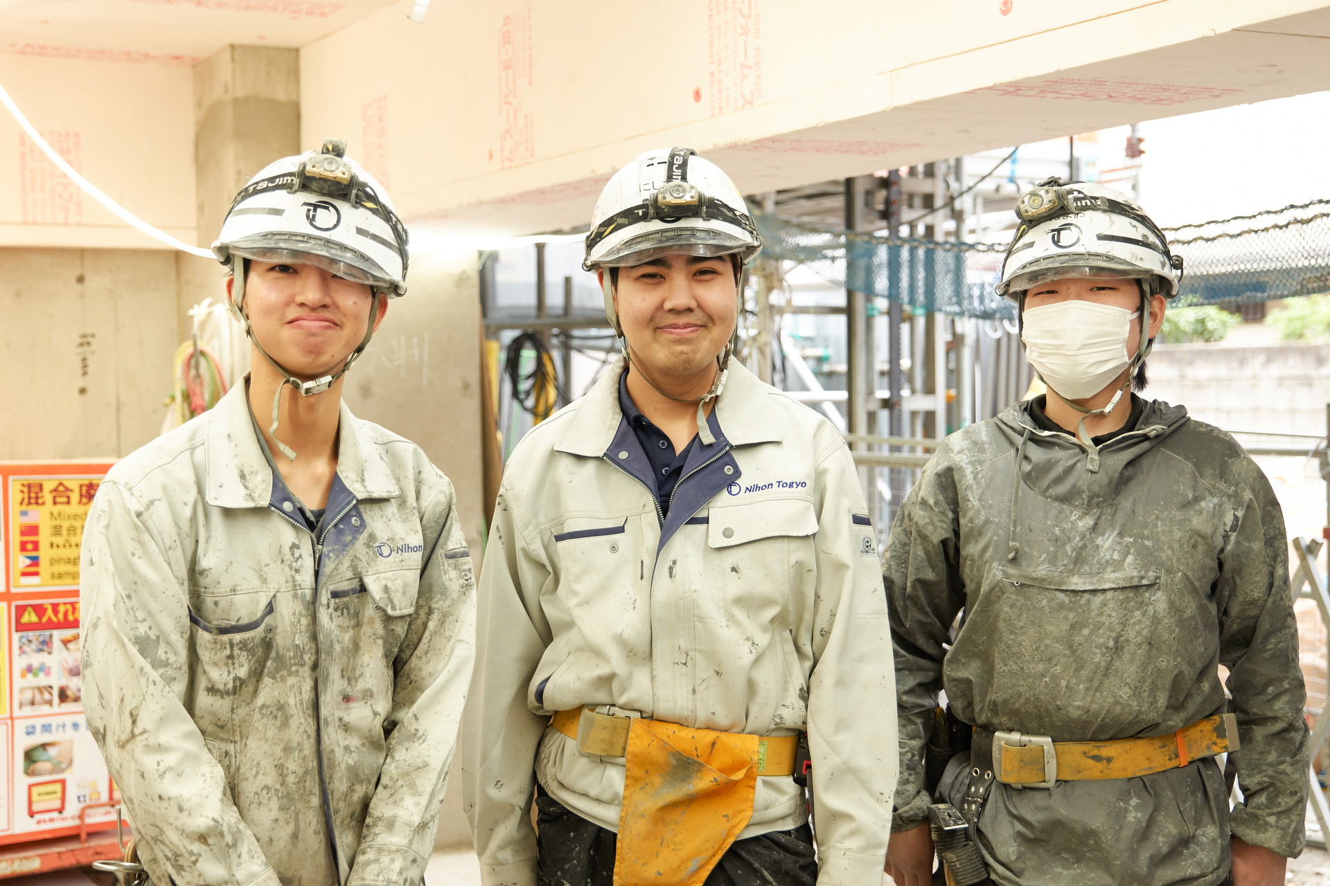 日本陶業の現場スタッフ